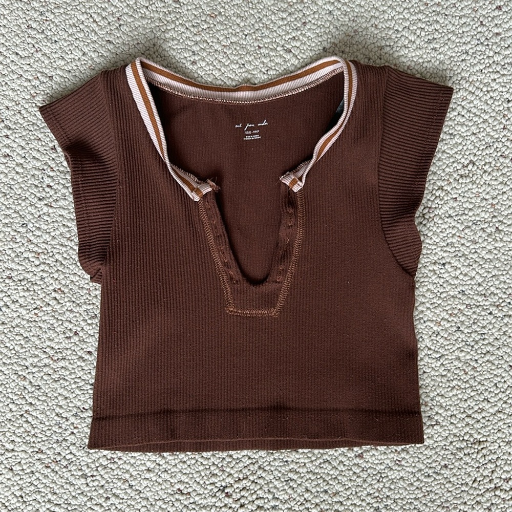 Urban Outfitters out from under crop top